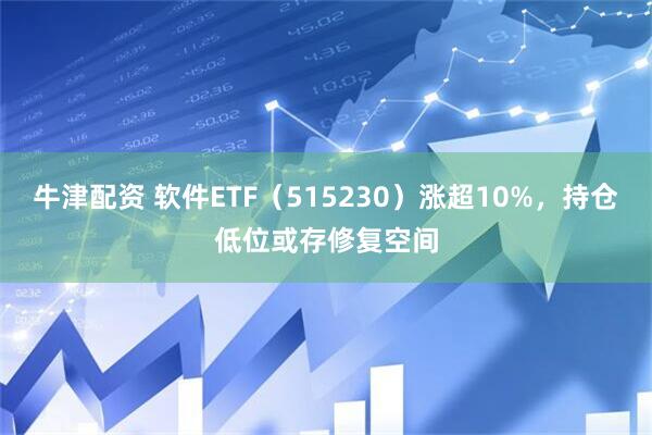 牛津配资 软件ETF(515230)涨超10%,持仓低位或存修复空间