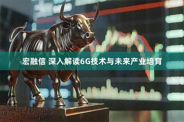 宏融信 深入解读6G技术与未来产业培育