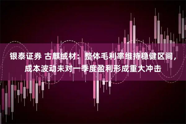 银泰证券 古麒绒材：整体毛利率维持稳健区间，成本波动未对一季度盈利形成重大冲击